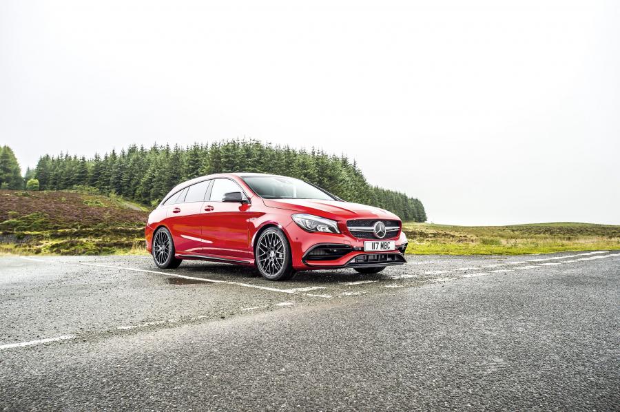  Mercedes-AMG CLA45 4Matic Shooting Brake 2016 года  (UK) (фото 19 из 26)